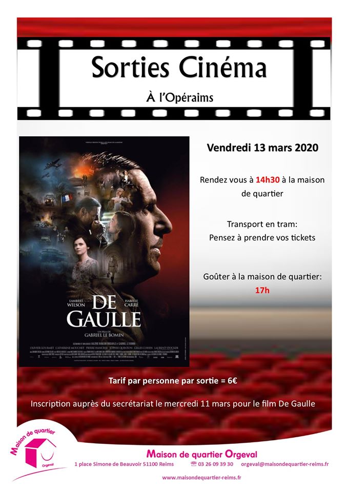 SORTIE CINEMA