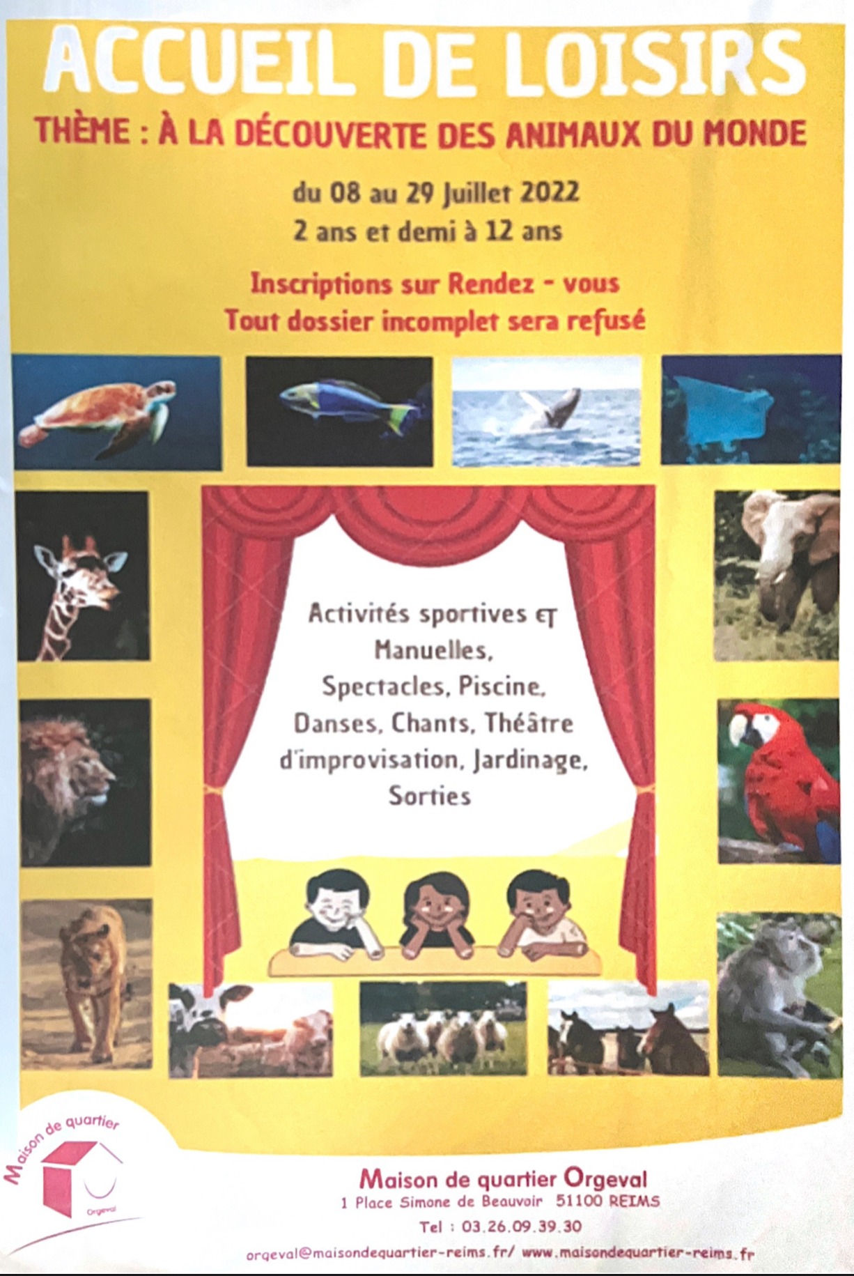 A la découverte des animaux du monde !