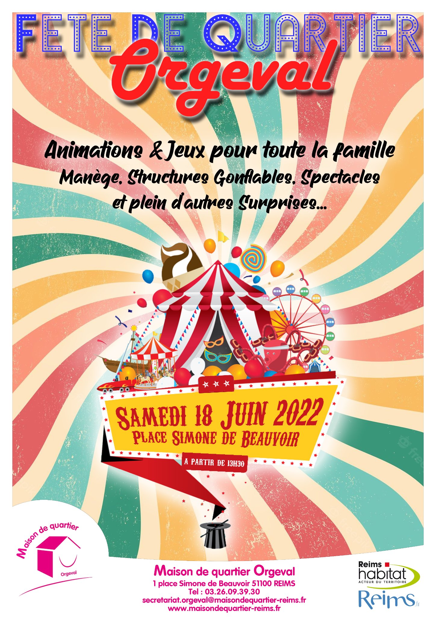 La fête du quartier Orgeval