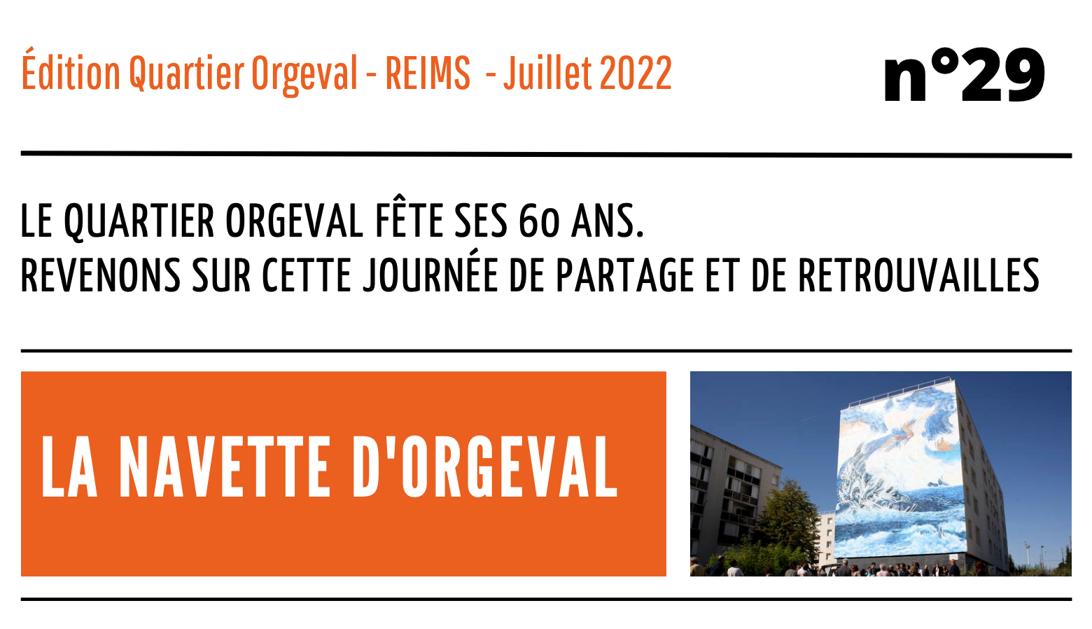 LA NAVETTE D’ORGEVAL LE RETOUR !