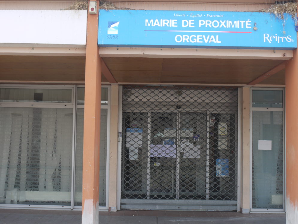 mairie d'Orgeval fermée 