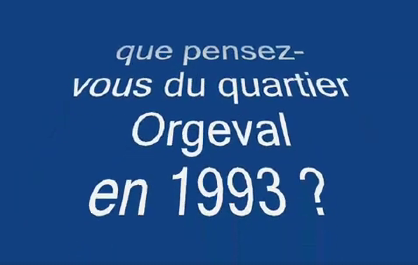 COLLEGE COLBERT QUESTIONS SUR ORGEVAL