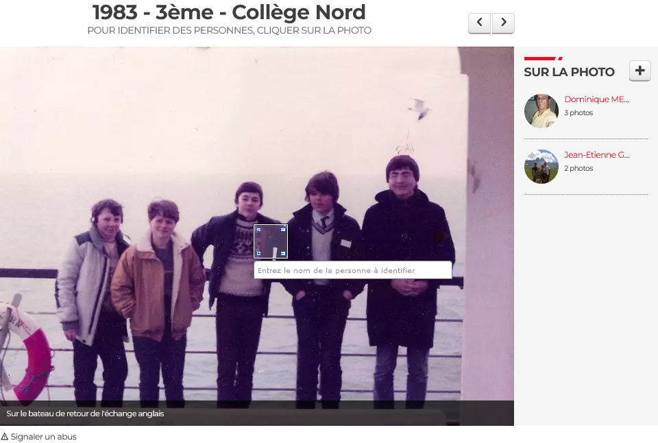 Ecole et Collège Colabert des photos de classes